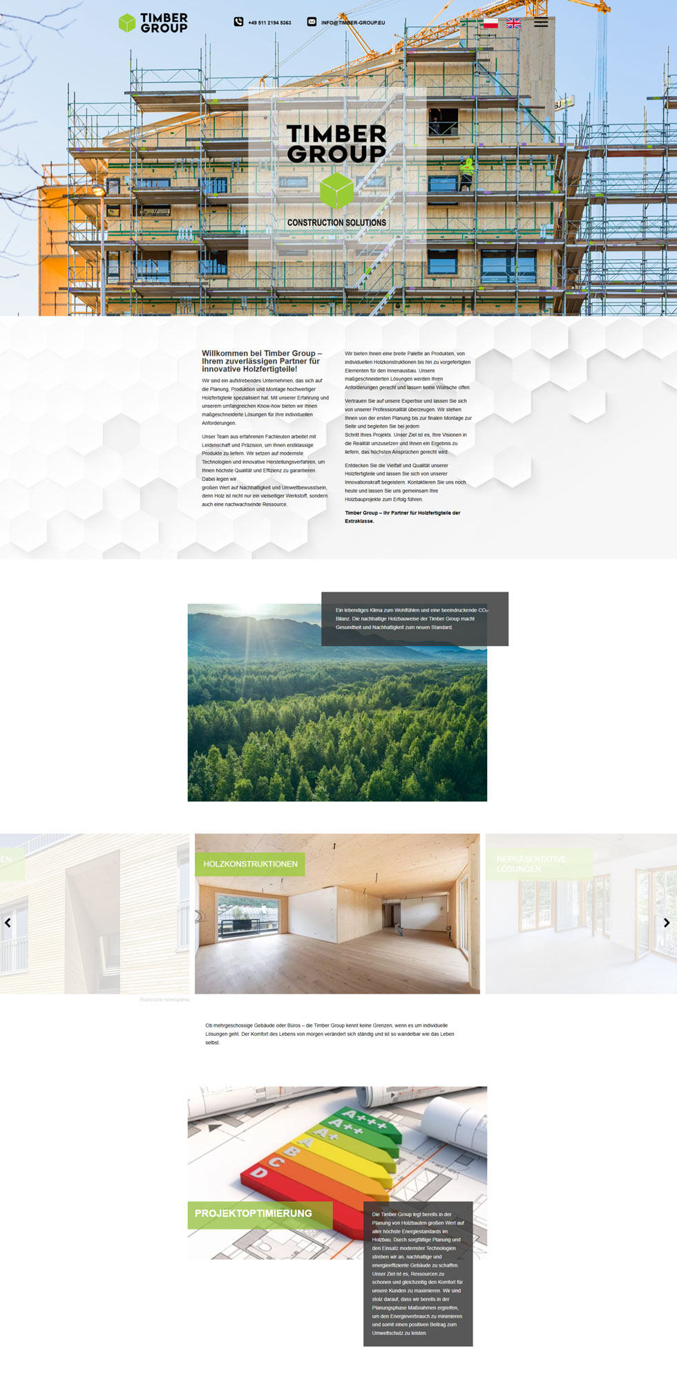 one page wprdpress